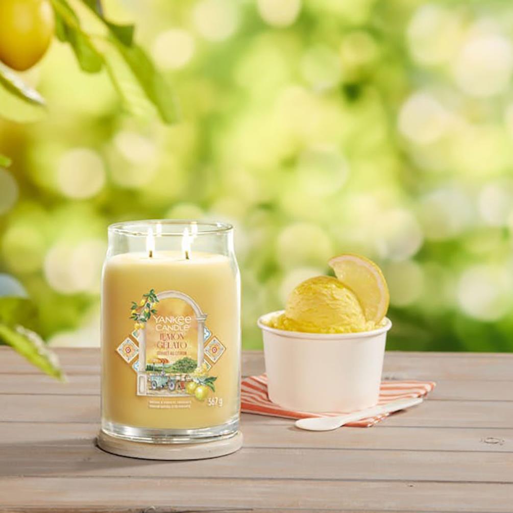 Yankee Candle Lemon Gelato Large Jar Extra Image 4